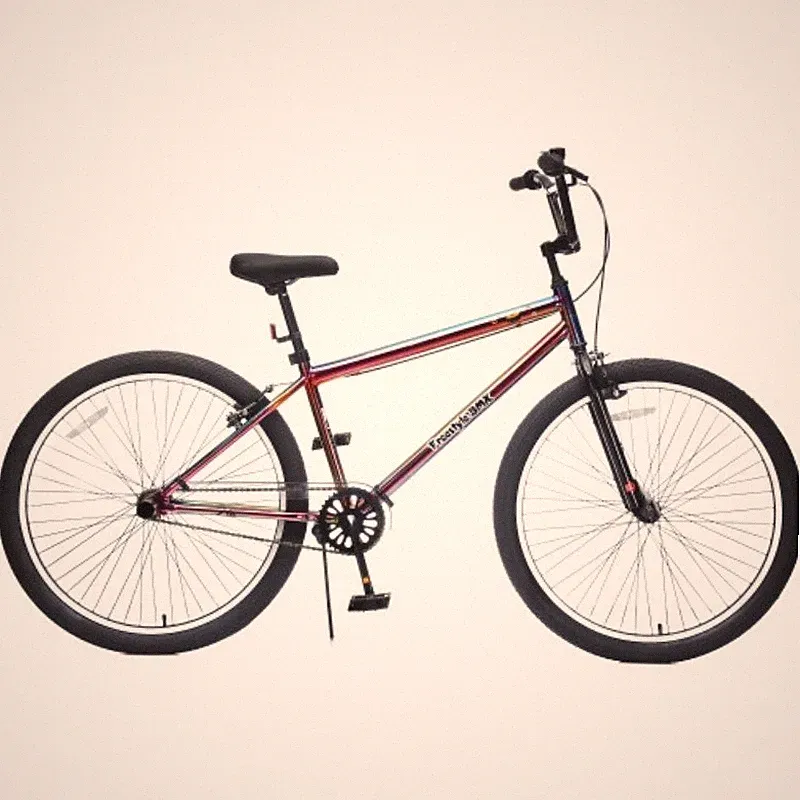 26" Freestyle Bike for Teens Single Speed w/2 Pegs Dual Brakes BMX Style Bicycle