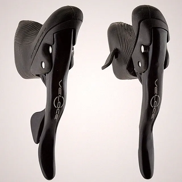 Campagnolo Veloce Ergopower Shifter Set, 10-Speed, Black
