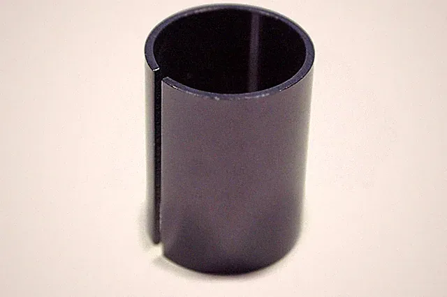 OMNI Racer WORLDS LIGHTEST Stem Shim 1-1/8" to 1" steerer (28.6-25.4mm) BLACK
