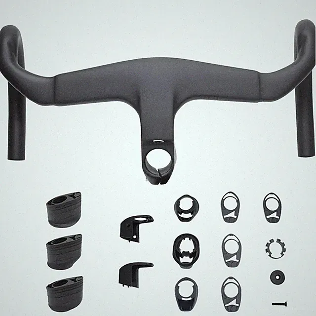 Road Bike Carbon Integrated Bicycle Handlebar For Sunspeed Road bike With Spacer