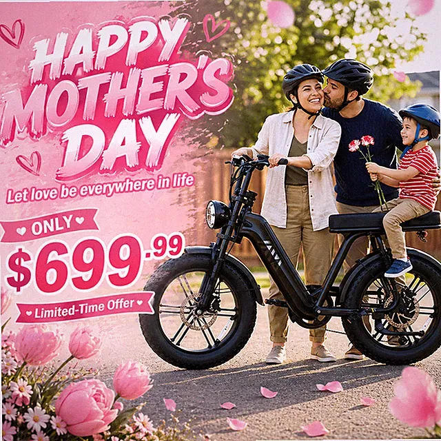 TST R7 Electric Bike Adults 1500W Peak 32MPH 15AH Electric Bicycle for Adults US